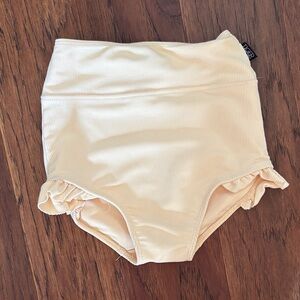 Tiger Friday Ribbed Filly briefs in ivory